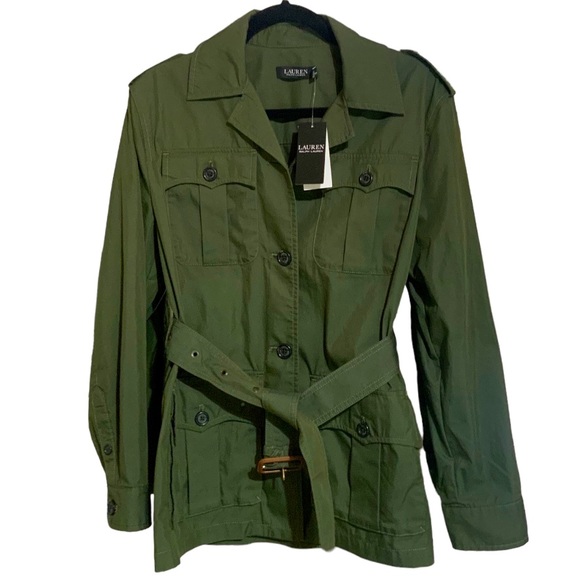 NWT Ralph Lauren Short Belted Trench - Picture 2 of 14
